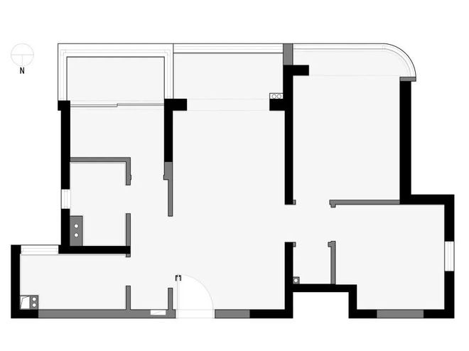 ²全屋打通采光翻倍不要太舒服～AG真人平台南京夫妻俩的93m(图6)