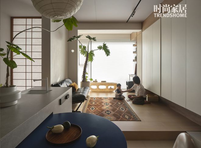 ²全屋打通采光翻倍不要太舒服～AG真人平台南京夫妻俩的93m(图11)