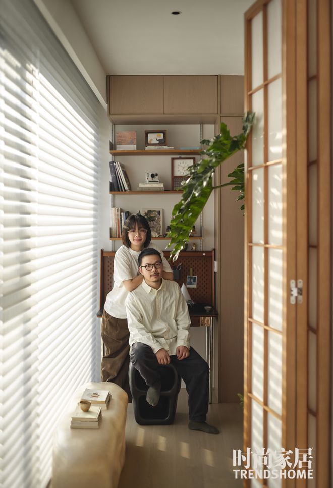 ²全屋打通采光翻倍不要太舒服～AG真人平台南京夫妻俩的93m(图24)
