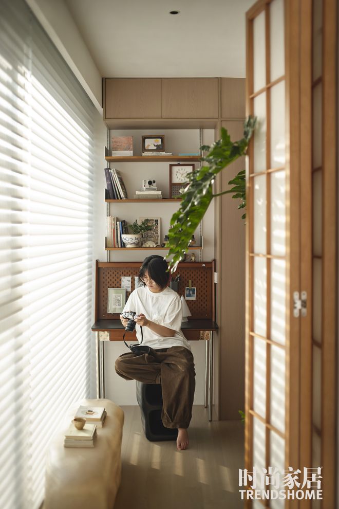 ²全屋打通采光翻倍不要太舒服～AG真人平台南京夫妻俩的93m(图26)